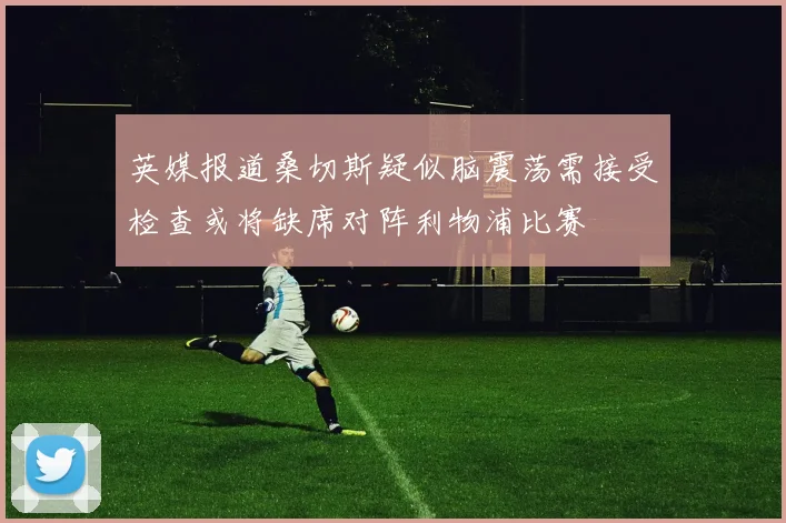 英媒报道桑切斯疑似脑震荡需接受检查或将缺席对阵利物浦比赛